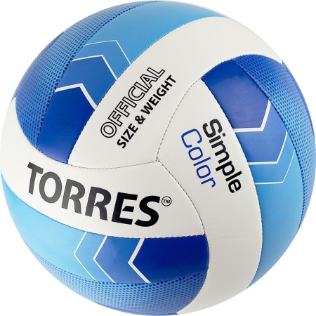 Купить Мяч волейбольный Torres Simple Color любительский р.5 в Фролове 